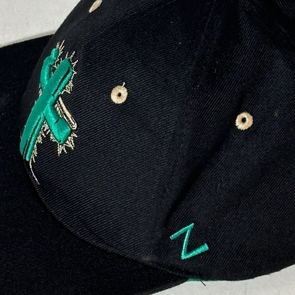 Zephyr Tucson Baseball Multicolor Black Green Hat Cap Snapback - Picture 4 of 11